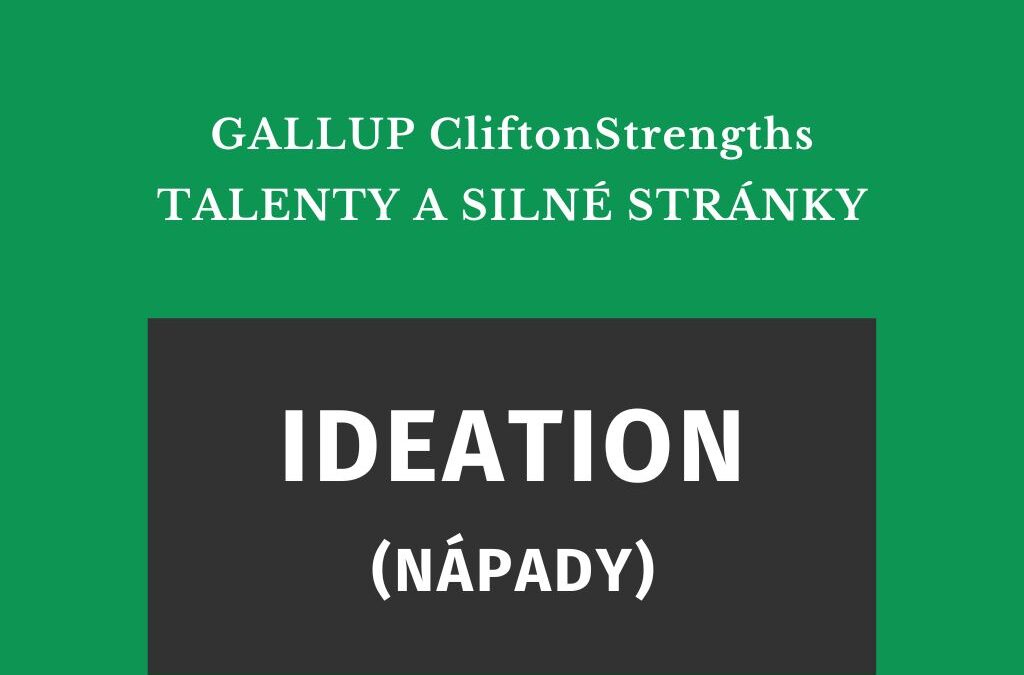 Talent IDEATION – nápady