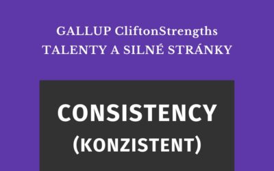 Talent CONSISTENCY – konzistentnosť