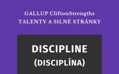 Talent DISCIPLINE  – disciplína