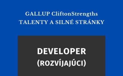 Talent DEVELOPER- rozvíjajúci